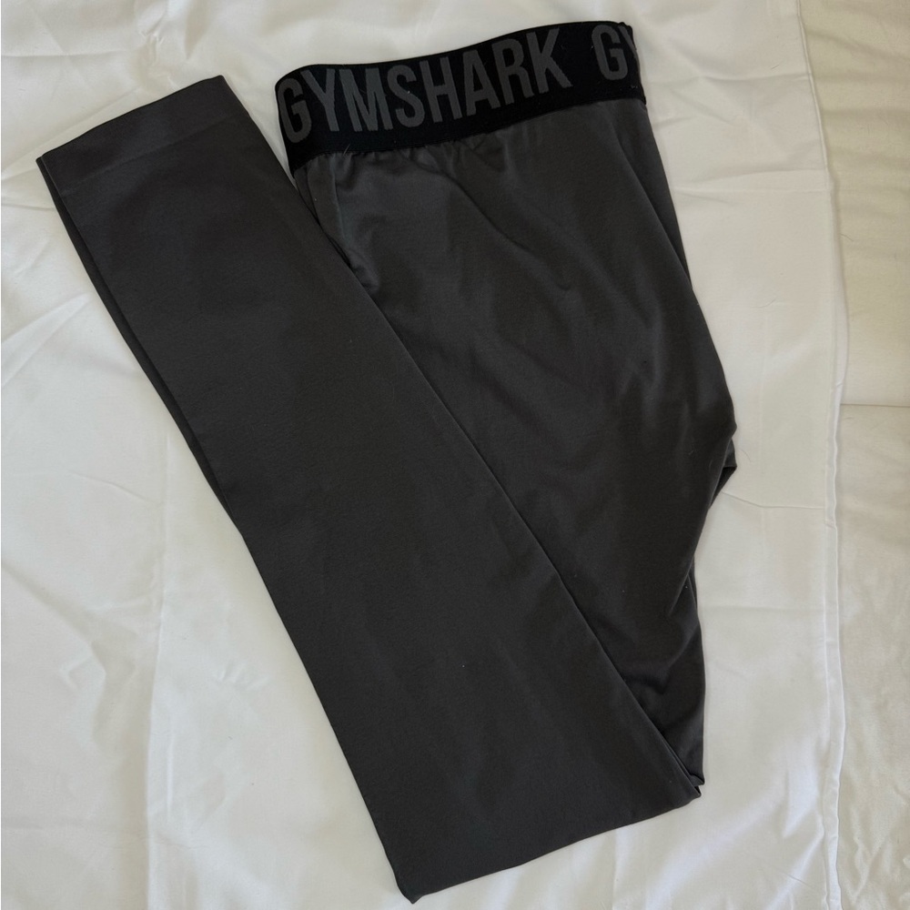 Gymshark Seamless Charcoal Gray Leggings | Size M